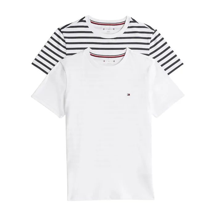 Tommy Hilfiger Signature Crew Shirts Junior (2-pack)