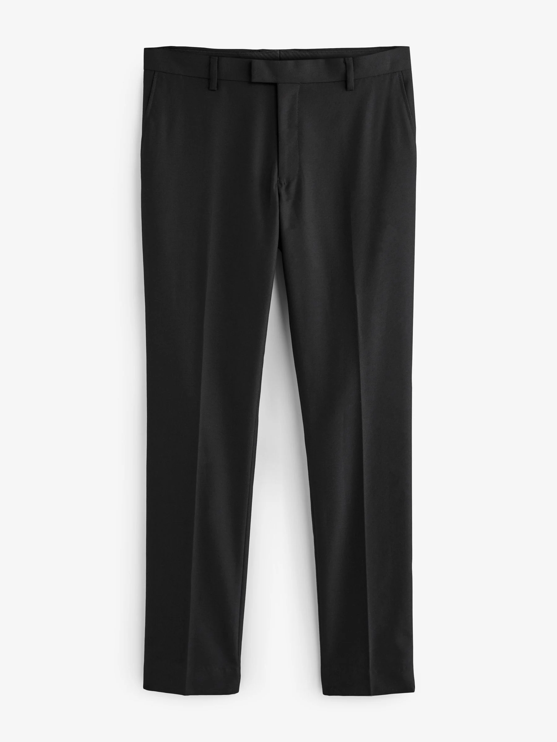 Zwarte tape met details - Slim Fit - Pantalon in smokingstijl