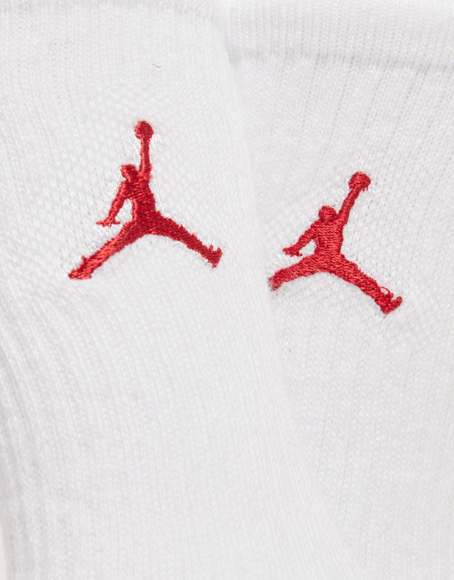 Jordan Lot de 3 paires de chaussettes Crew Junior