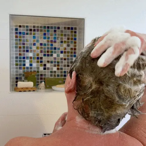Shampoing solide cheveux colorés ou bouclés à l'huile de brocoli - Version 2 - 1 shampoing - 70g