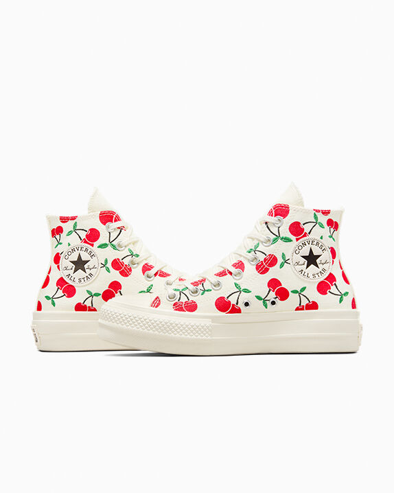 Chuck Taylor All Star Lift Platform Cherries