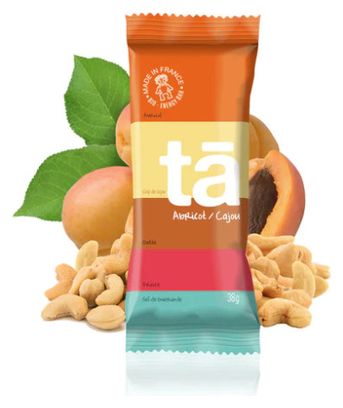Barre énergétique Tā Energy Bio Energie Abricot/Noix de cajou - 38g