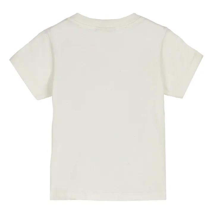 Finger in the nose T-shirt Kelly Flower | Blanc