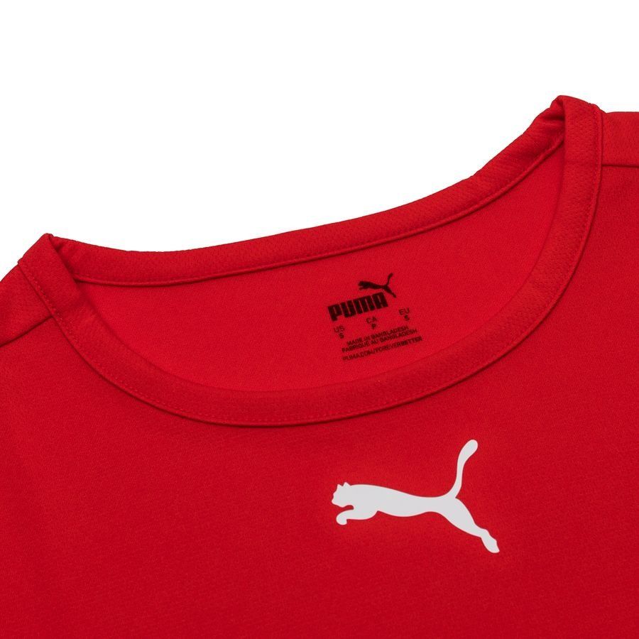 PUMA Maillot teamRISE - Rouge/Noir/Blanc