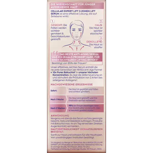 Expert Lift Cellular 3-Zonen Lift Serum