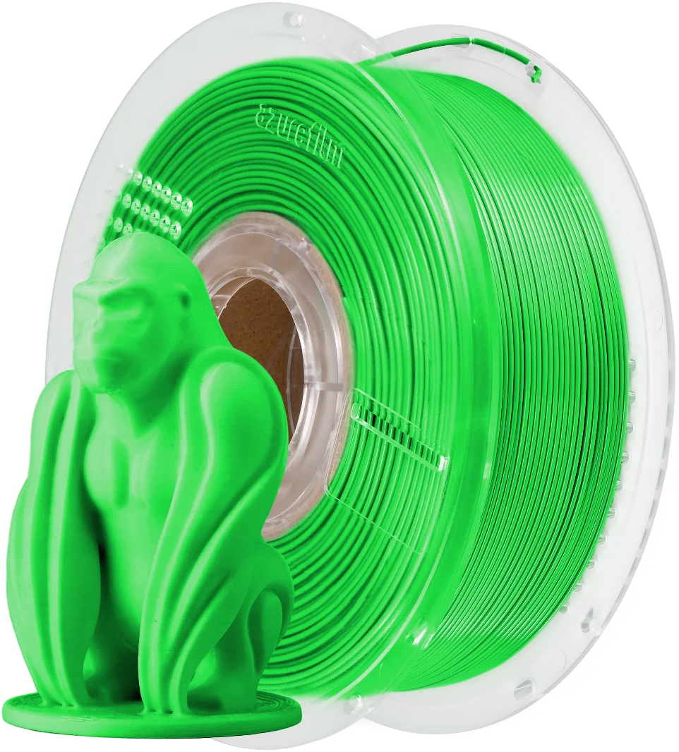 AzureFilm  PETG Hyper Speed Grass Green, 1,75 mm / 1000 g    Hochwertiges Universal-Filament