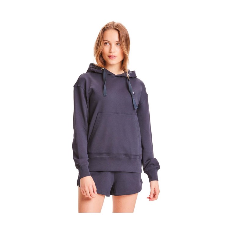 KnowledgeCotton Apparel Daphne Basic Badge Hoodie Women
