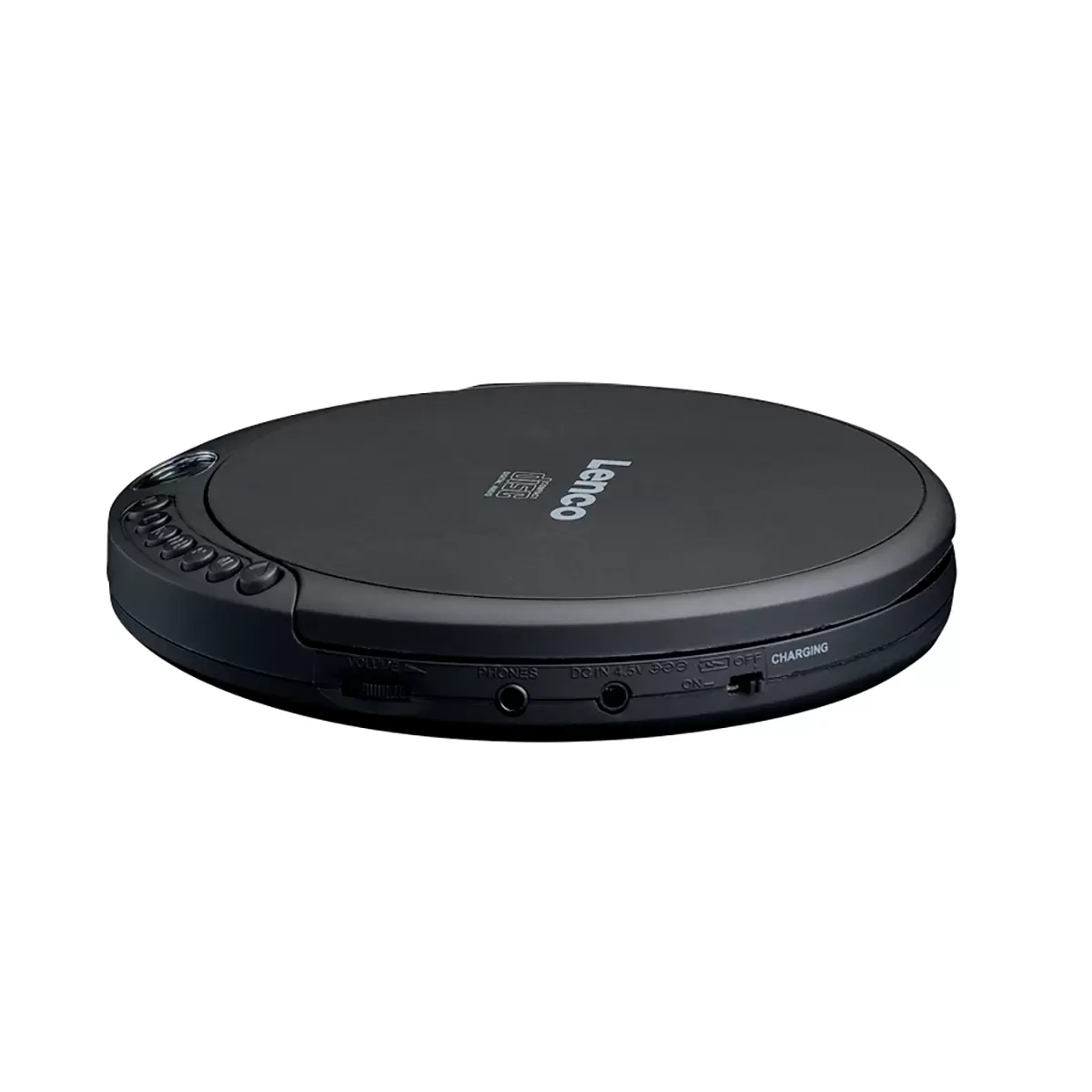 CD-010 poportabler CD Player LENCO Schwarz