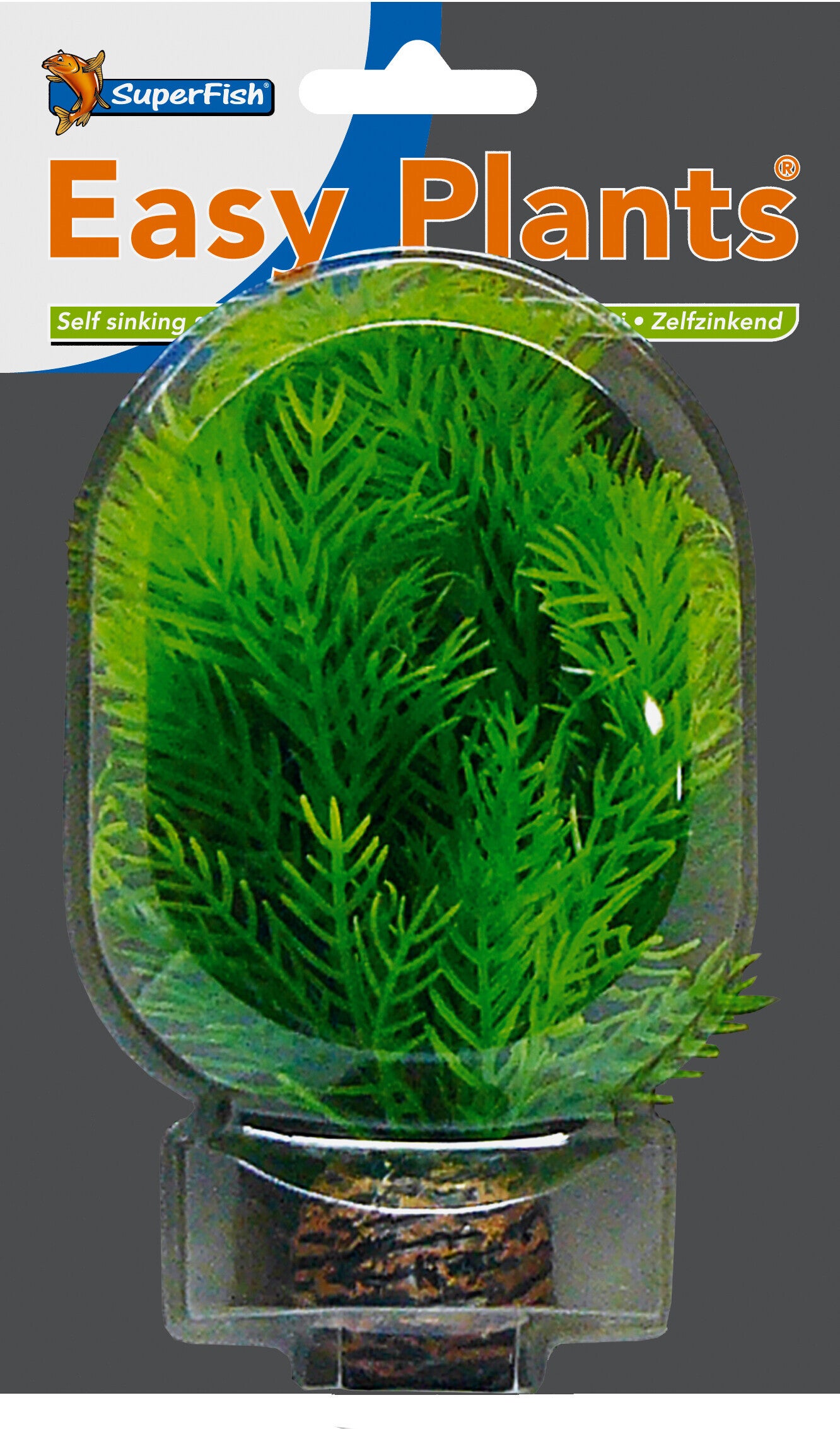 SuperFish aquarium kunstplant NR9 groen 13 cm