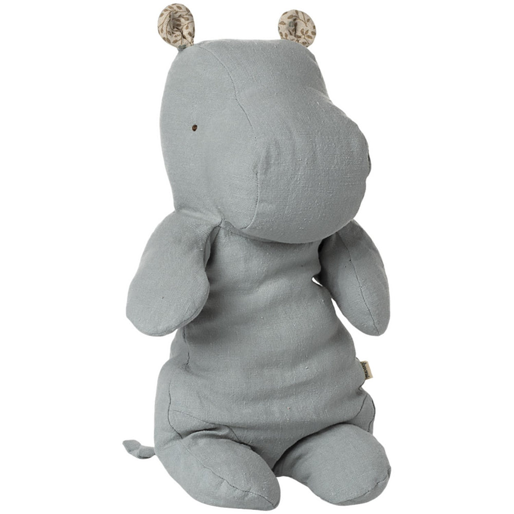 Køb Maileg Safari Friends, Hippo, Medium - Blue Grey