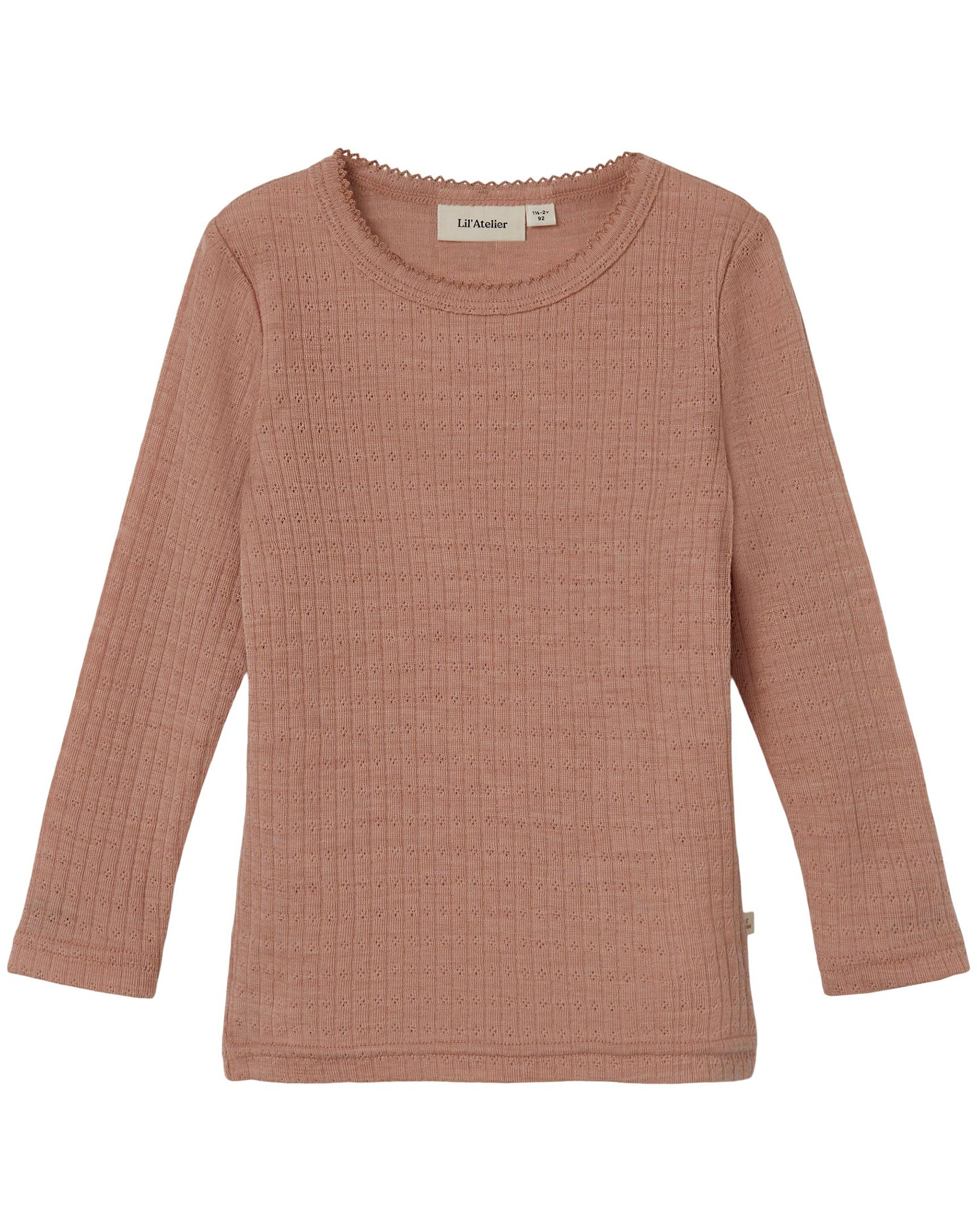 Woll-Langarmshirt NMFFARGA in roebuck