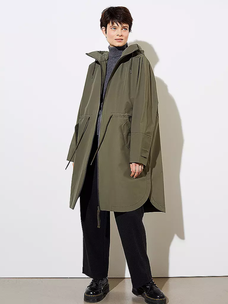 LANGER CHEN Parka KENSOSHA olive
