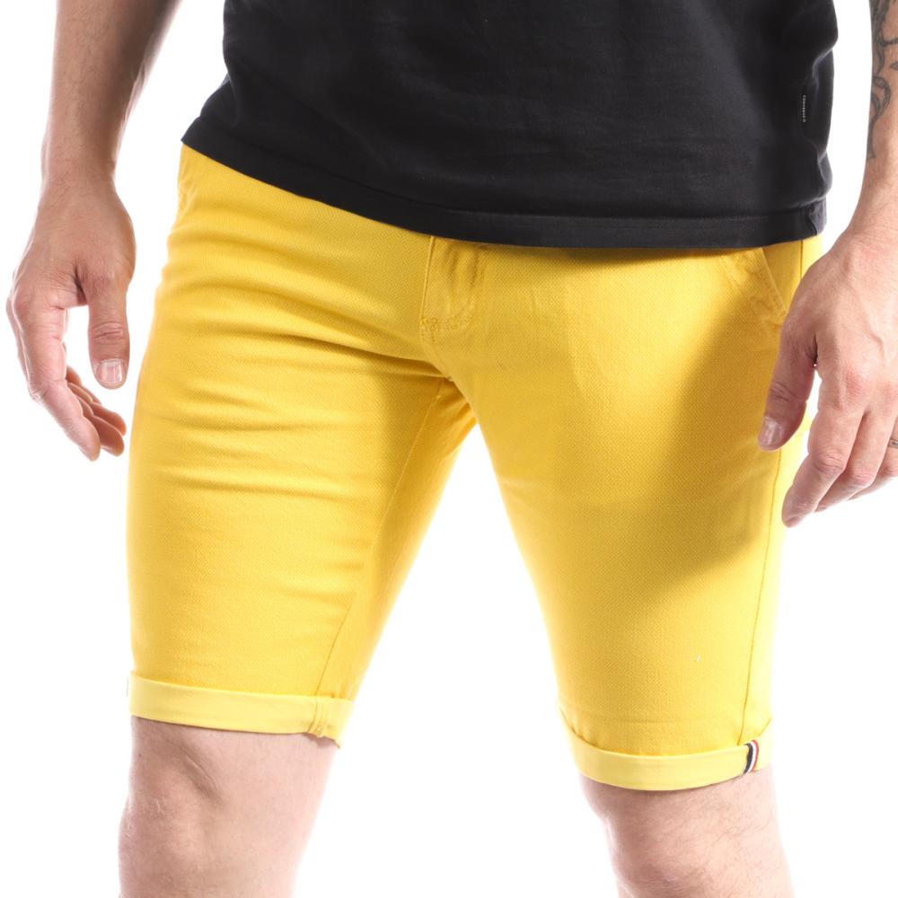 La Maison Blaggio Short Jaune Homme La Maison Blaggio Varen