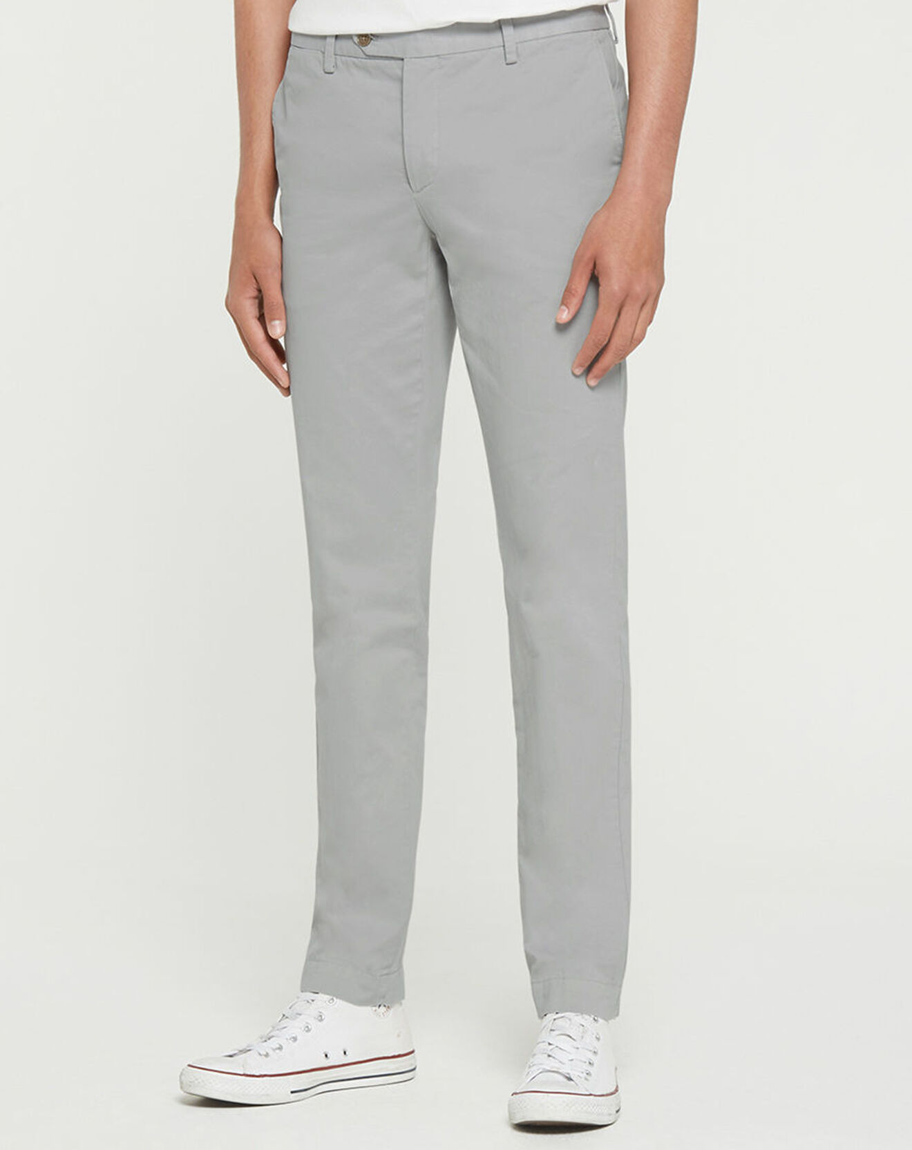Hackett London Pantalon chino Slim Fit core kensington gris