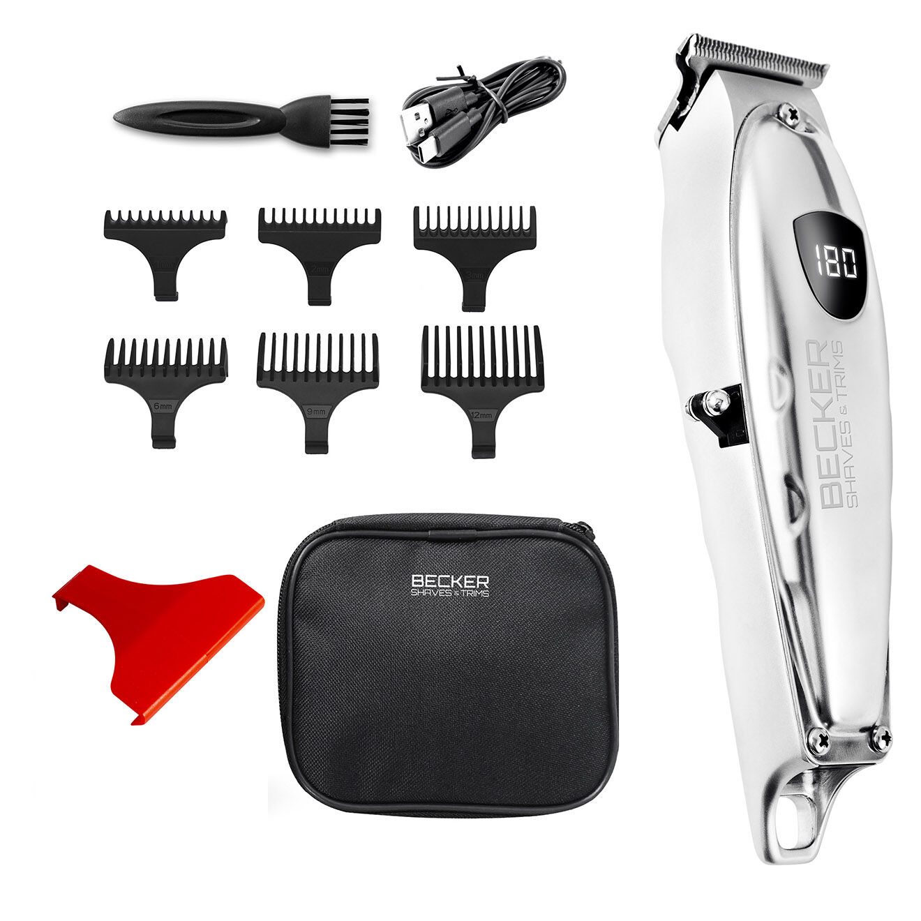 Becker Shaves & Trims Tondeuse vmax+ grise