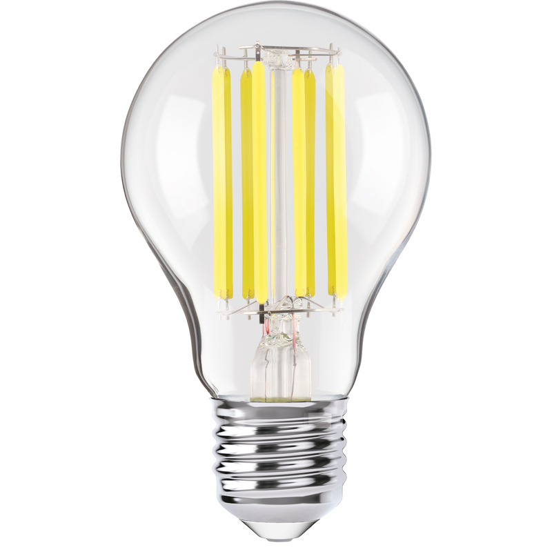 EGLO Leuchtmittel LED A60, E27, 3000K, 7W, transparent