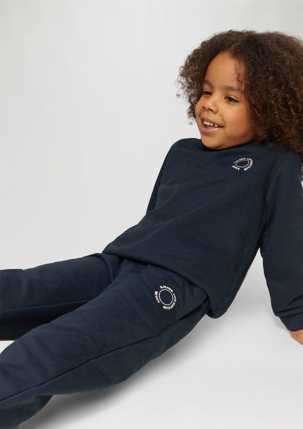 s.Oliver joggingbroek donkerblauw