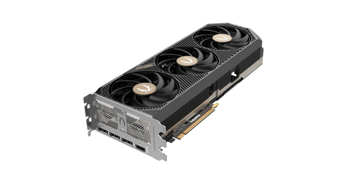 ZOTACGeForce RTX 5080 SOLID CORE OC grafische kaart  (DLSS 4, 3x DisplayPort, 1x HDMI 2.1)