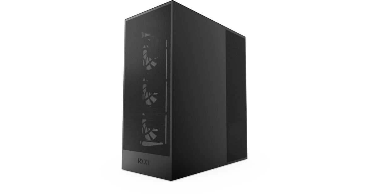 NZXTH7 Flow (2024) midi tower behuizing  (Zwart | 2x USB-A | 1x USB-C | Tempered Glass)