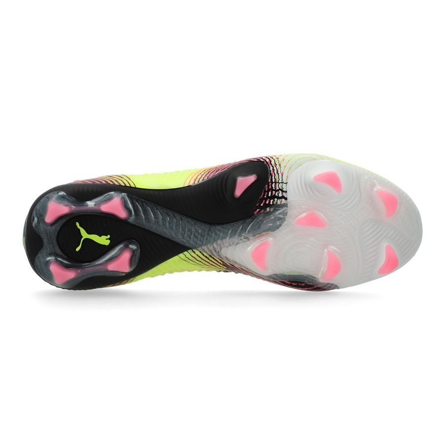 PUMA Future 8 Ultimate FG Audacity - Jaune/Noir/Sun Struck Femme