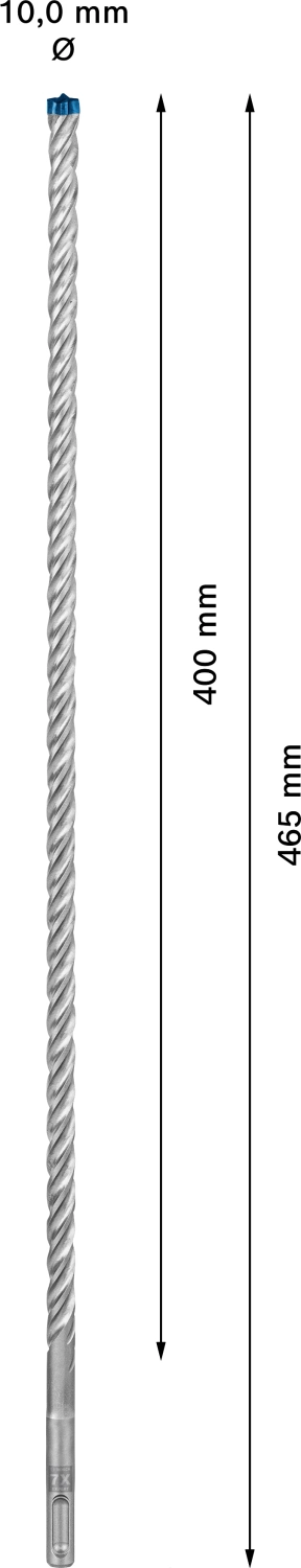 Bosch 2608900102 EXPERT Hamerboor SDS plus-7X - 10x400x465mm