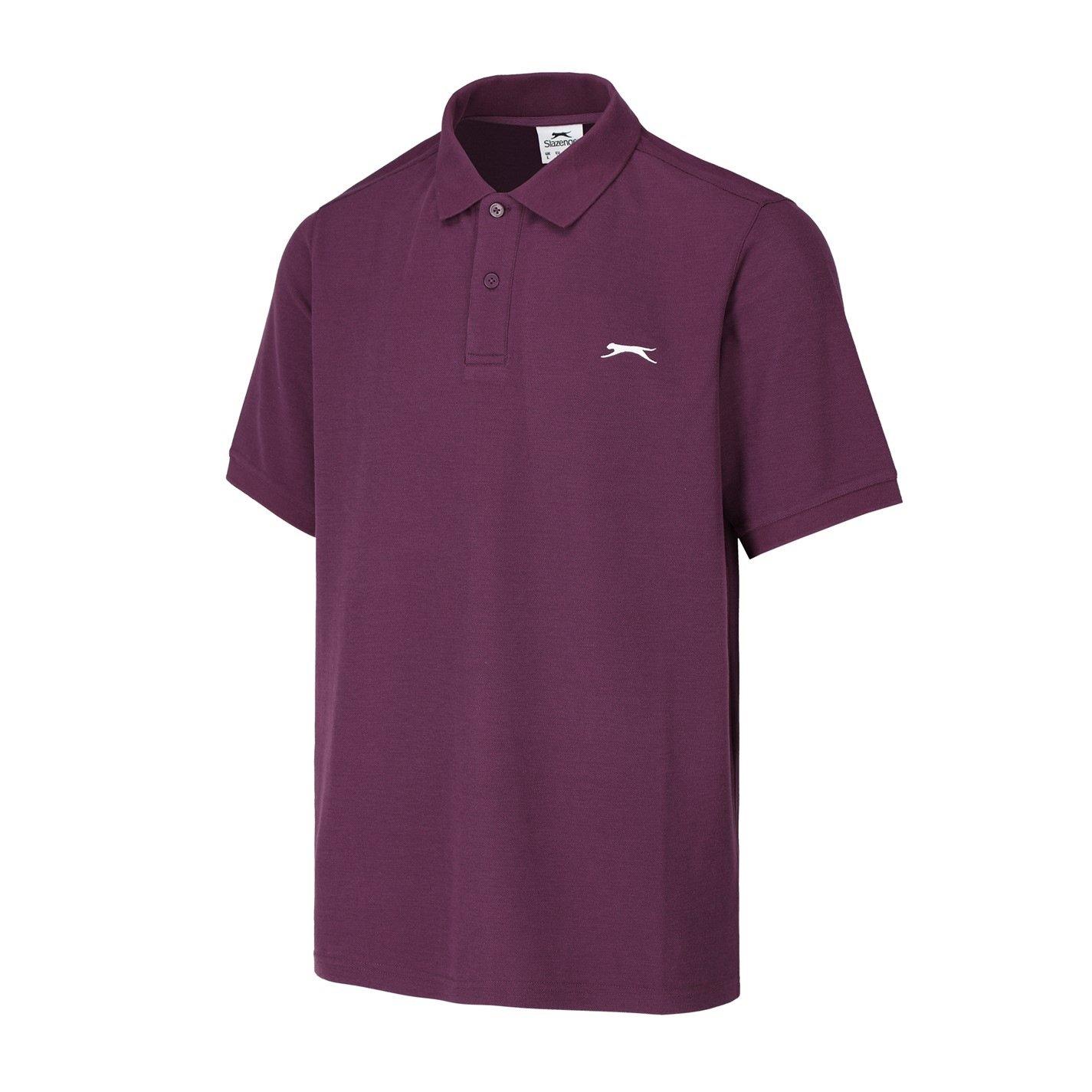 Slazenger Plain Polo Shirt Mens