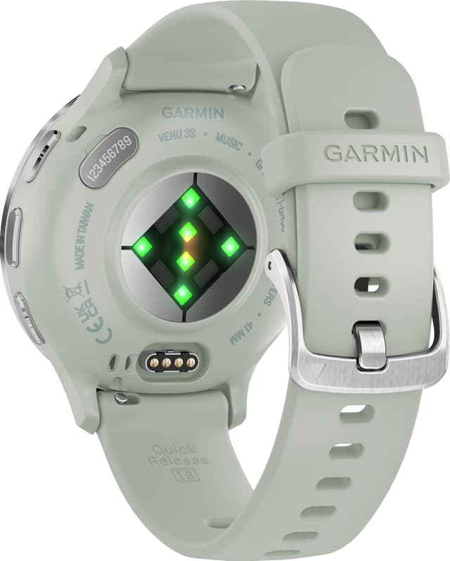 Garmin Venu 3S smartwatch (grågrøn)
