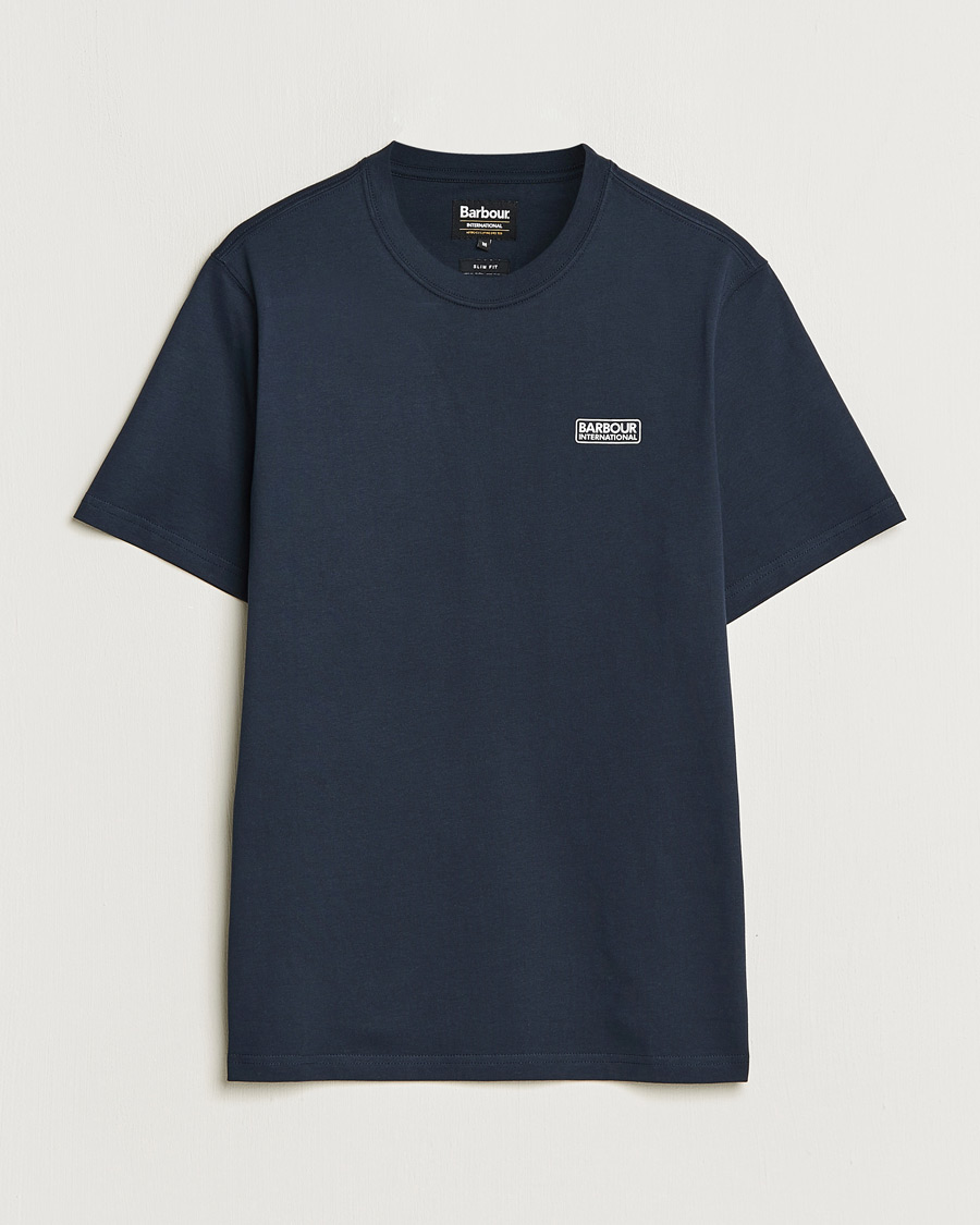 Barbour International Small Logo T-Shirt International Navy