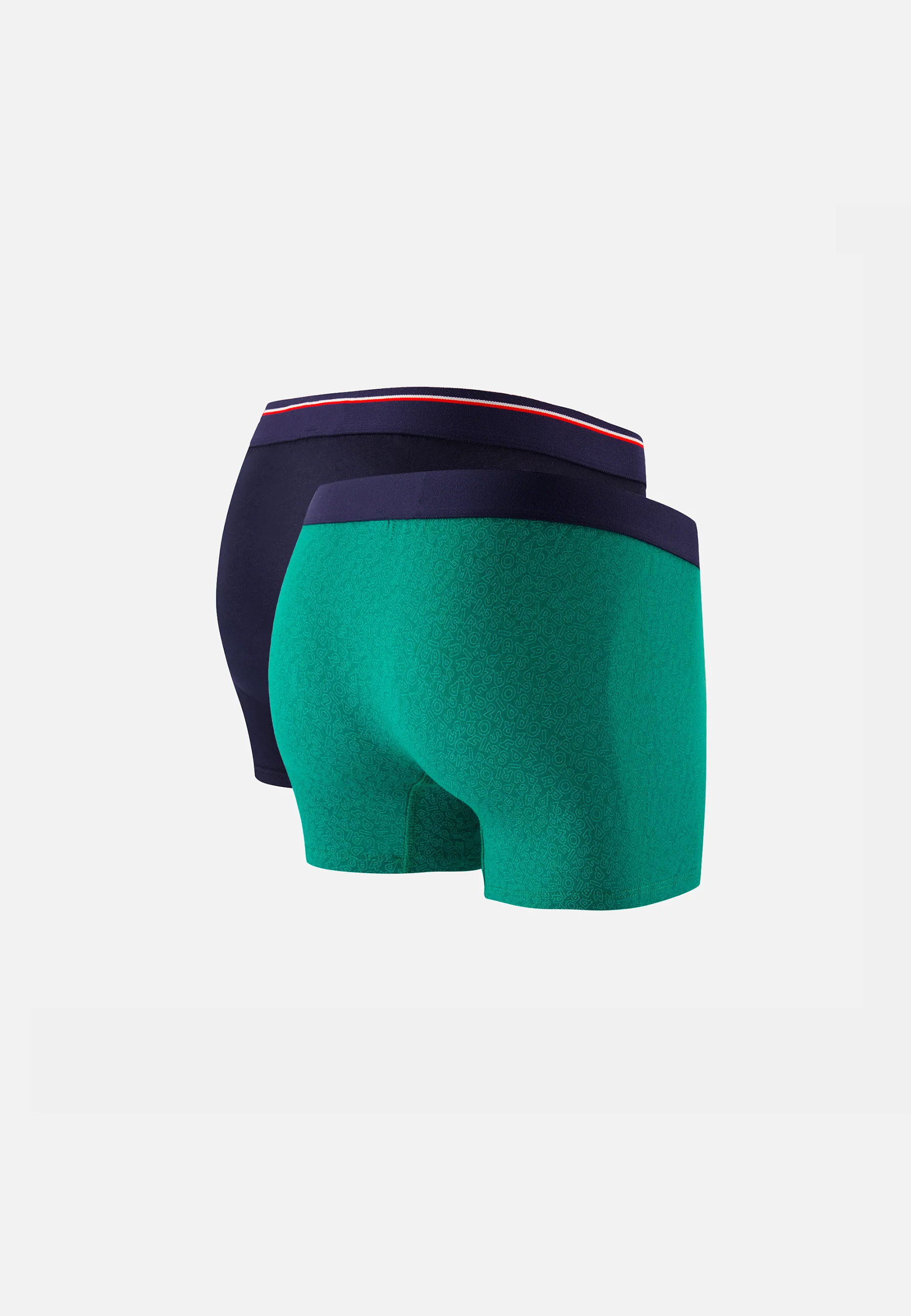 Duo de boxers en coton-Pack Duo Marius Aventurine