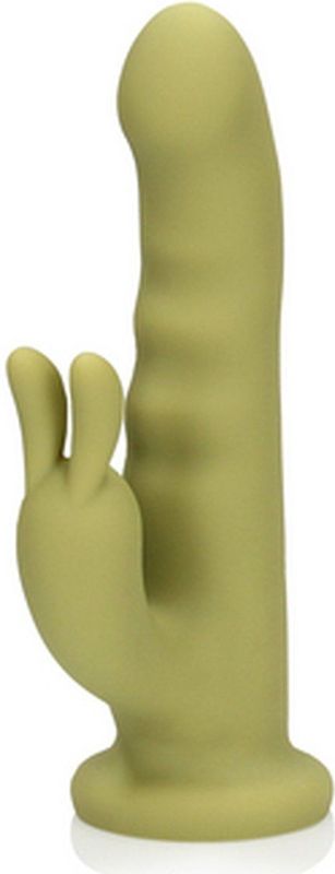 Ultra zachte silicone roterende rabbit vibrator