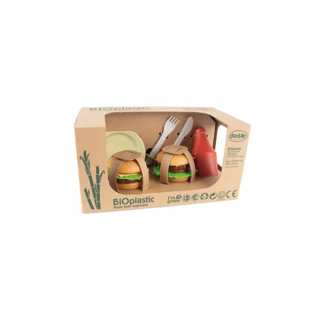 BIOplastic Burger Set für die Spielküche