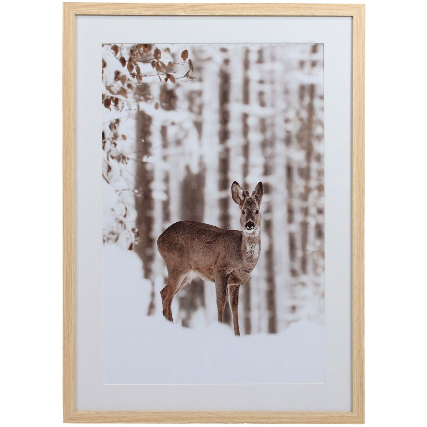 Angela BrudererWandbild «Reh im Wald»