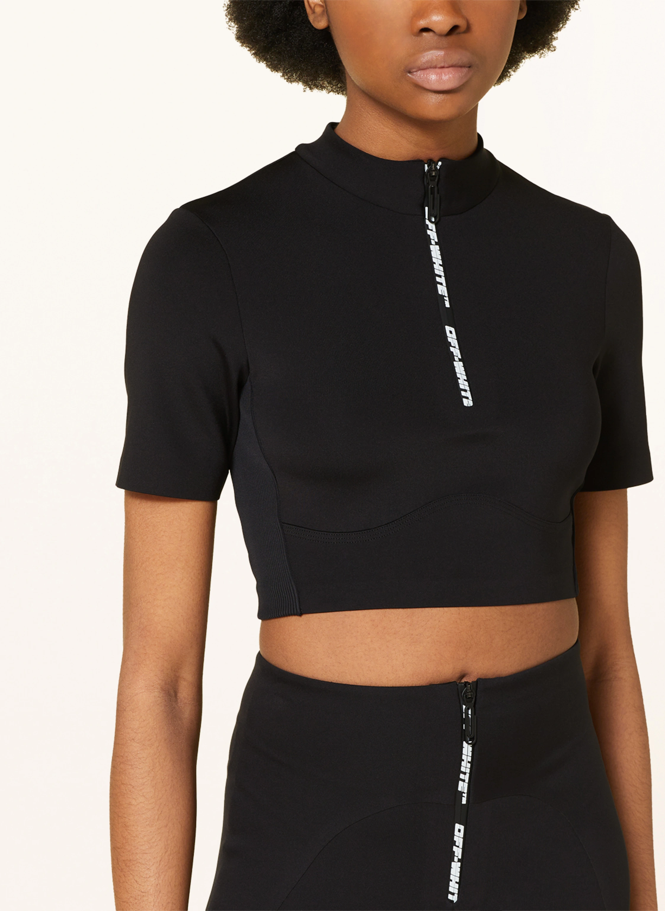 Off-White Cropped-Shirt