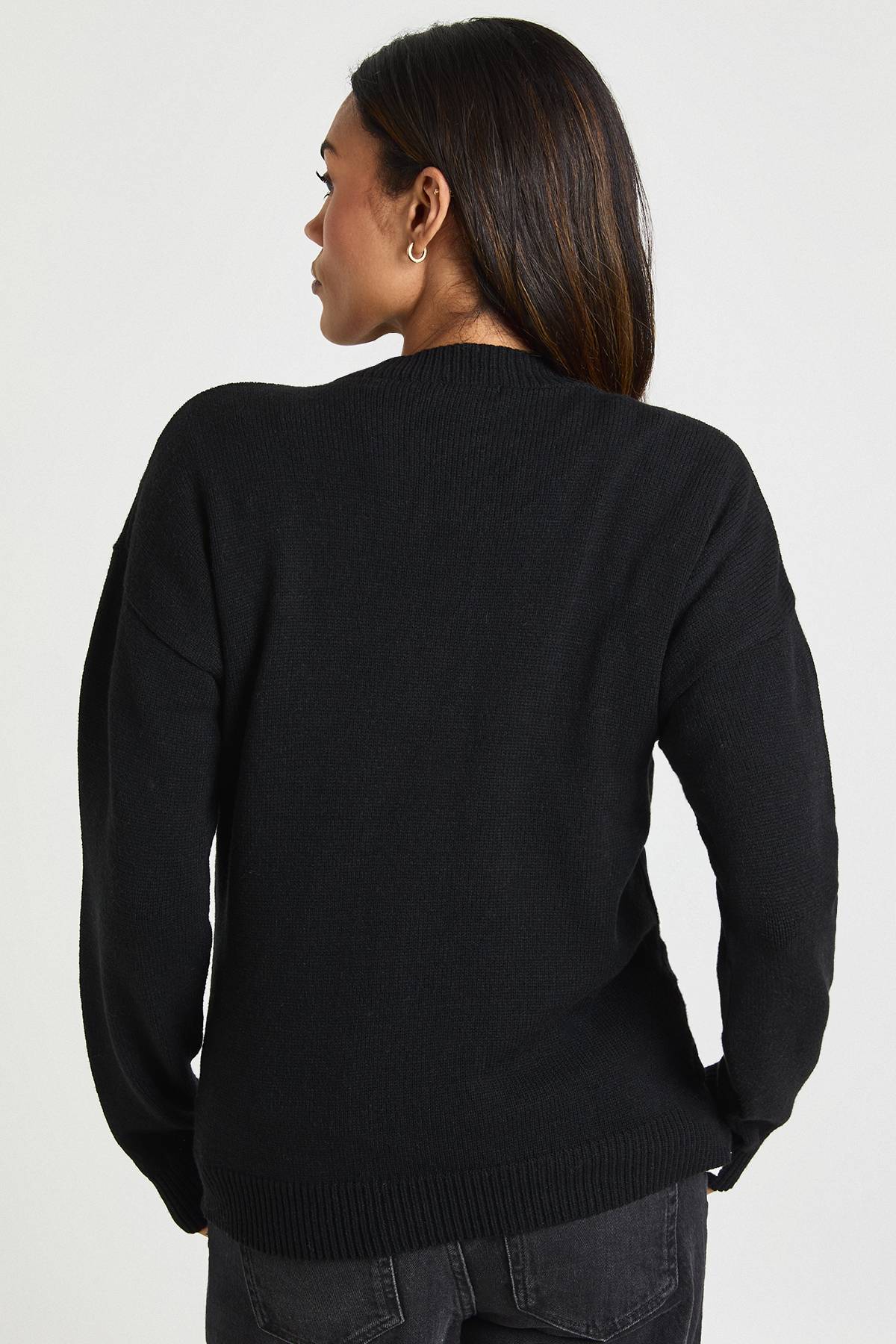 boohoo Synthétiquell de Maternité à Boutons Dorés