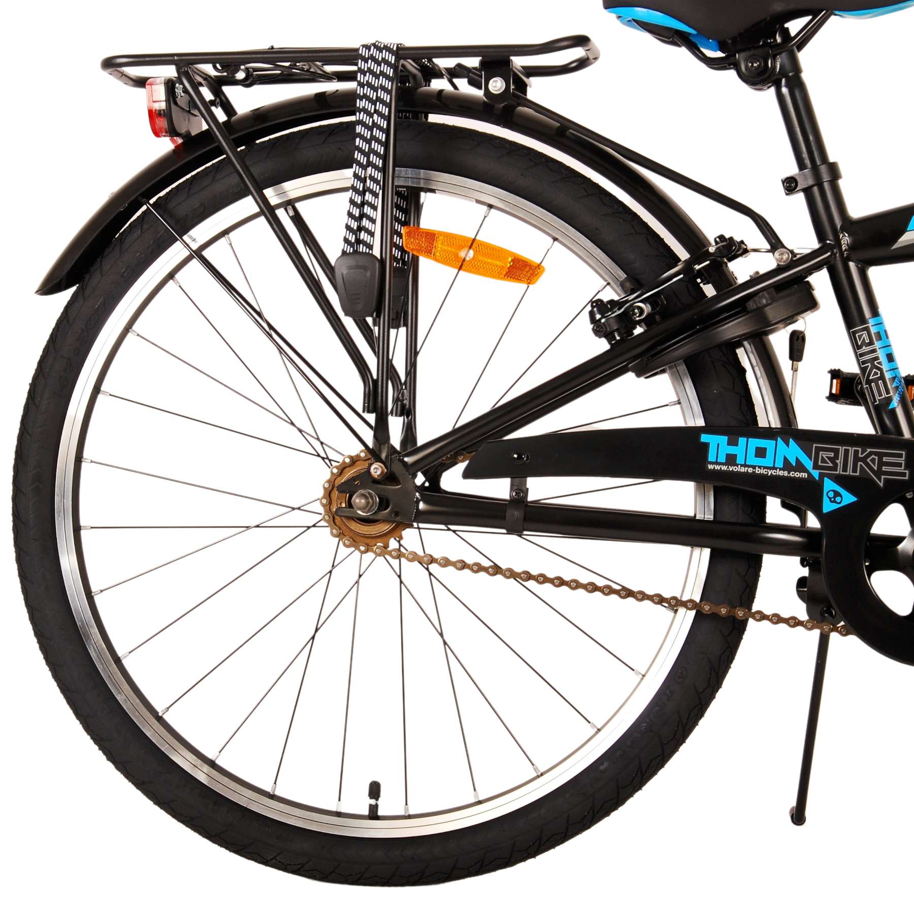 TPFSports Thombike Kinderfahrrad - Jungen - Rücktritt + Handbremse - 24 Zoll - Blau