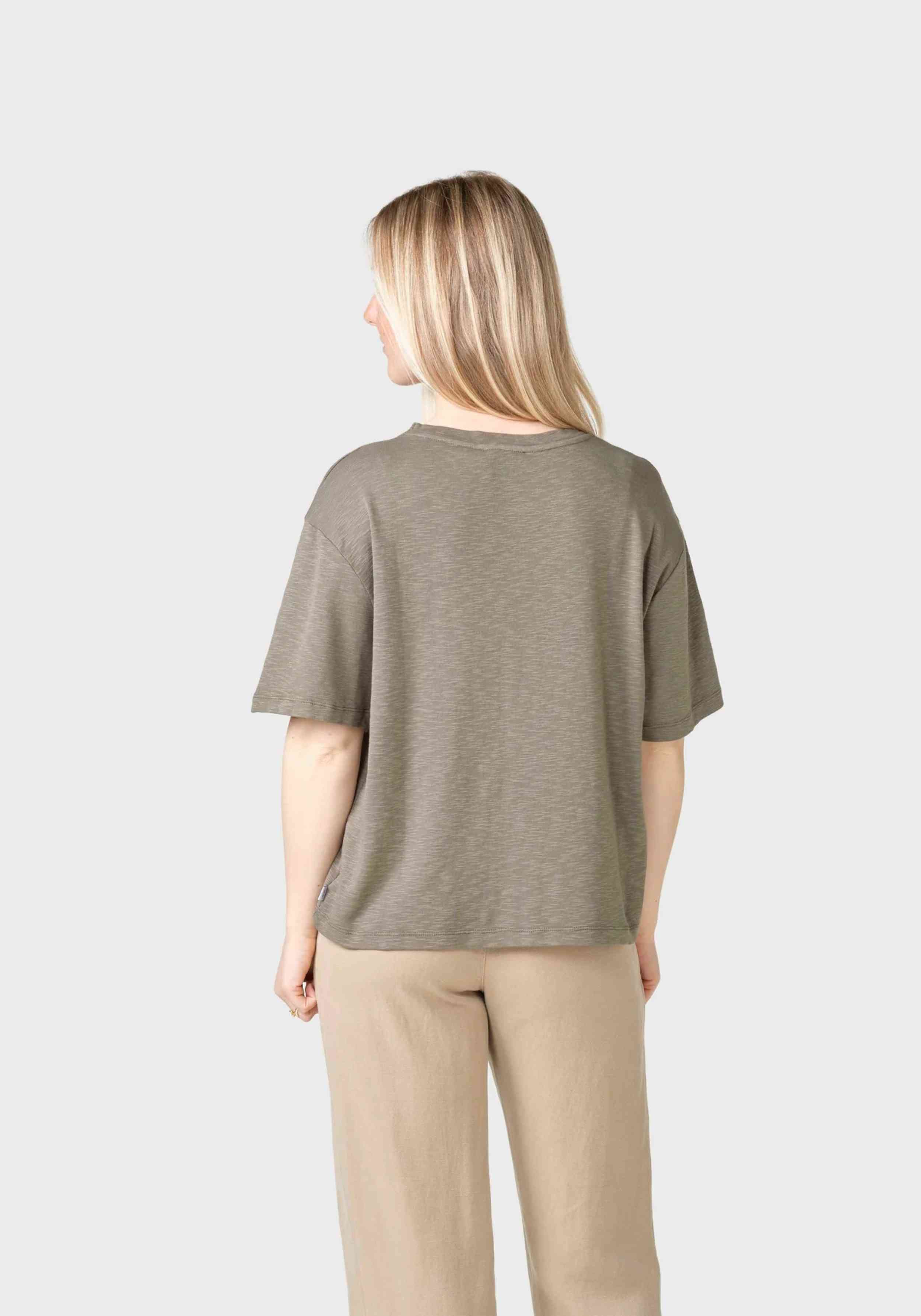 Klitmøller Collective T-Shirt Mila Tee Taupe