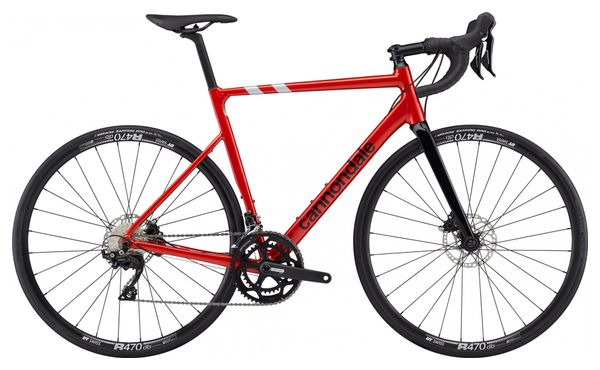 Vélo de Route Cannondale CAAD13 Disc Shimano 105 11V 700 mm Rouge Candy - Produit Reconditionné