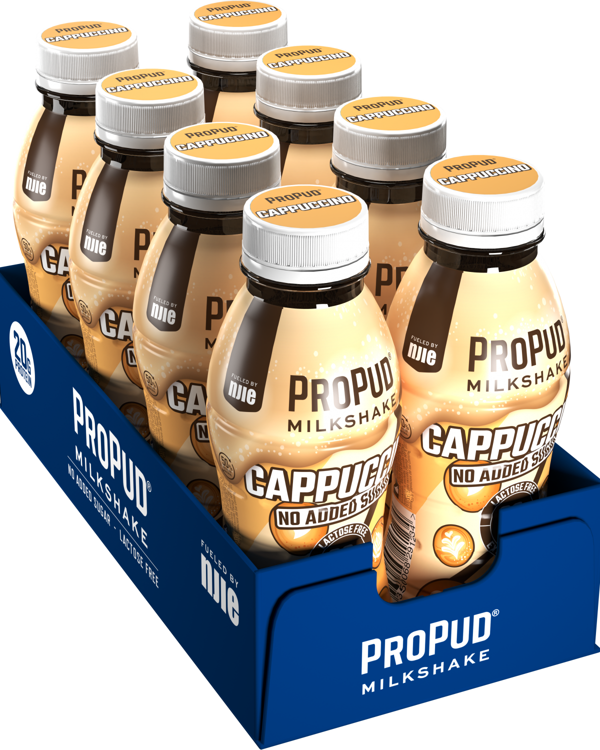 NJIE ProPud Milkshake - Cappuccino 8x330ml