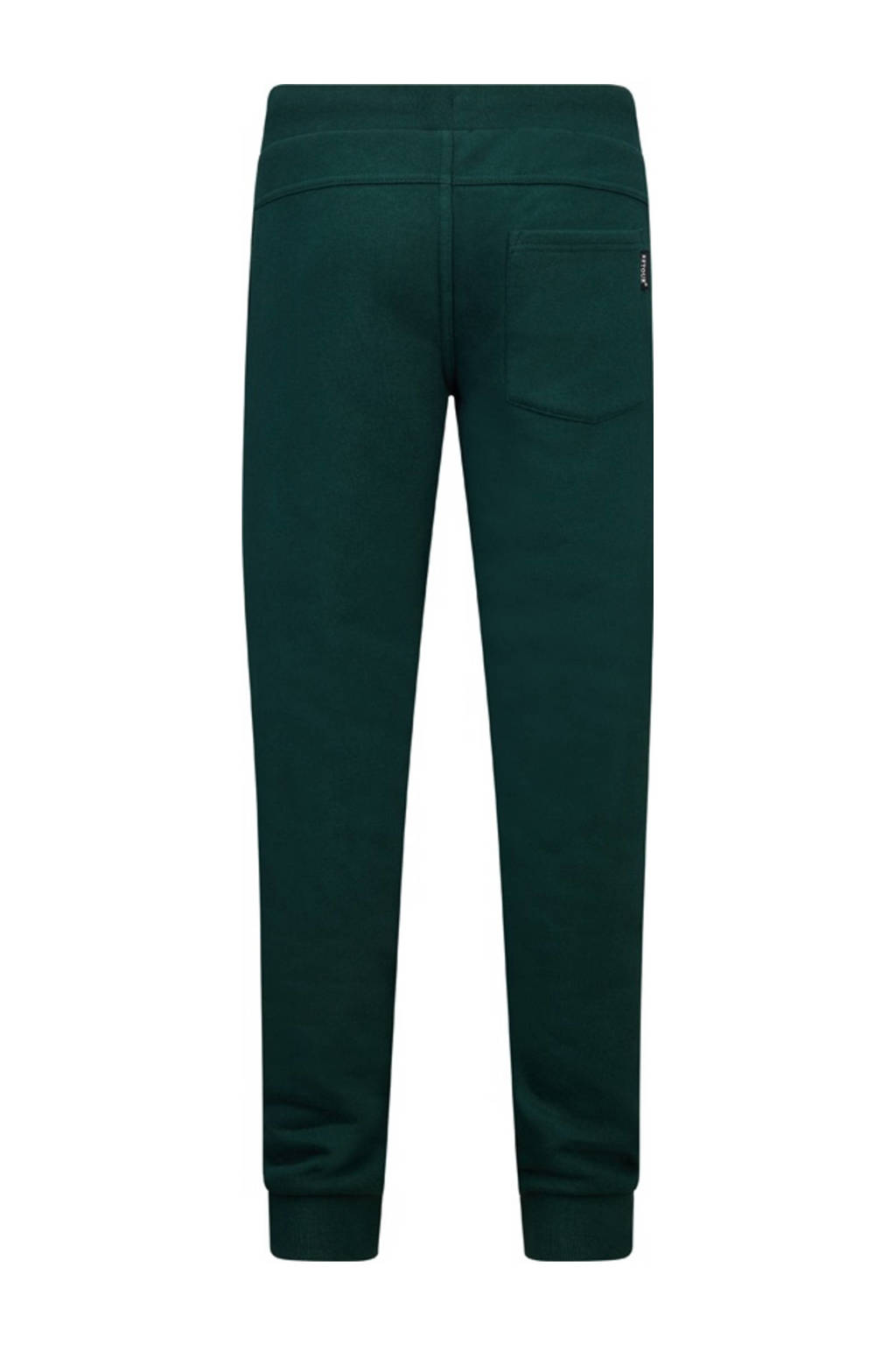 Retour Jeans regular fit joggingbroek Dean donkergroen
