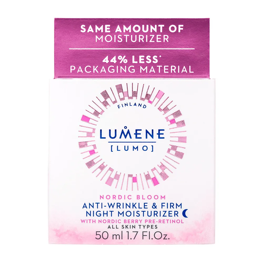 Lumene Nordic Bloom Anti-Wrinkle & Firm Night Moisutrizer - 50 ml.
