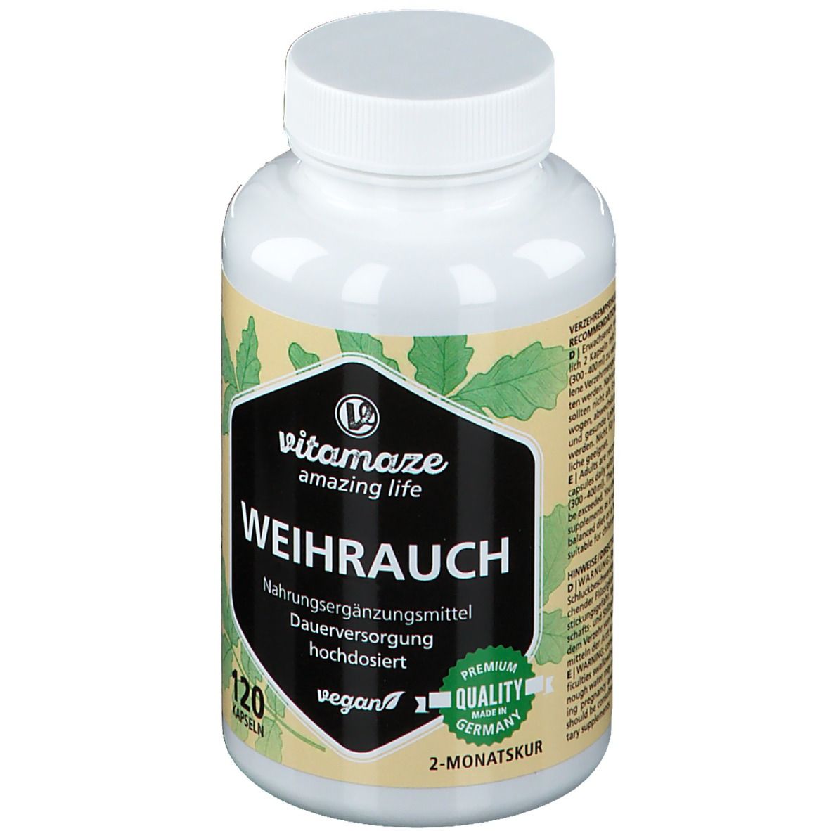 Vitamaze Weihrauch hochdosiert