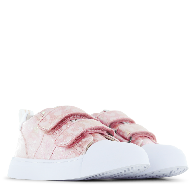 Shoesme metallic roze sneaker Metallic, Microfiber leer | Meisjes schoenen
