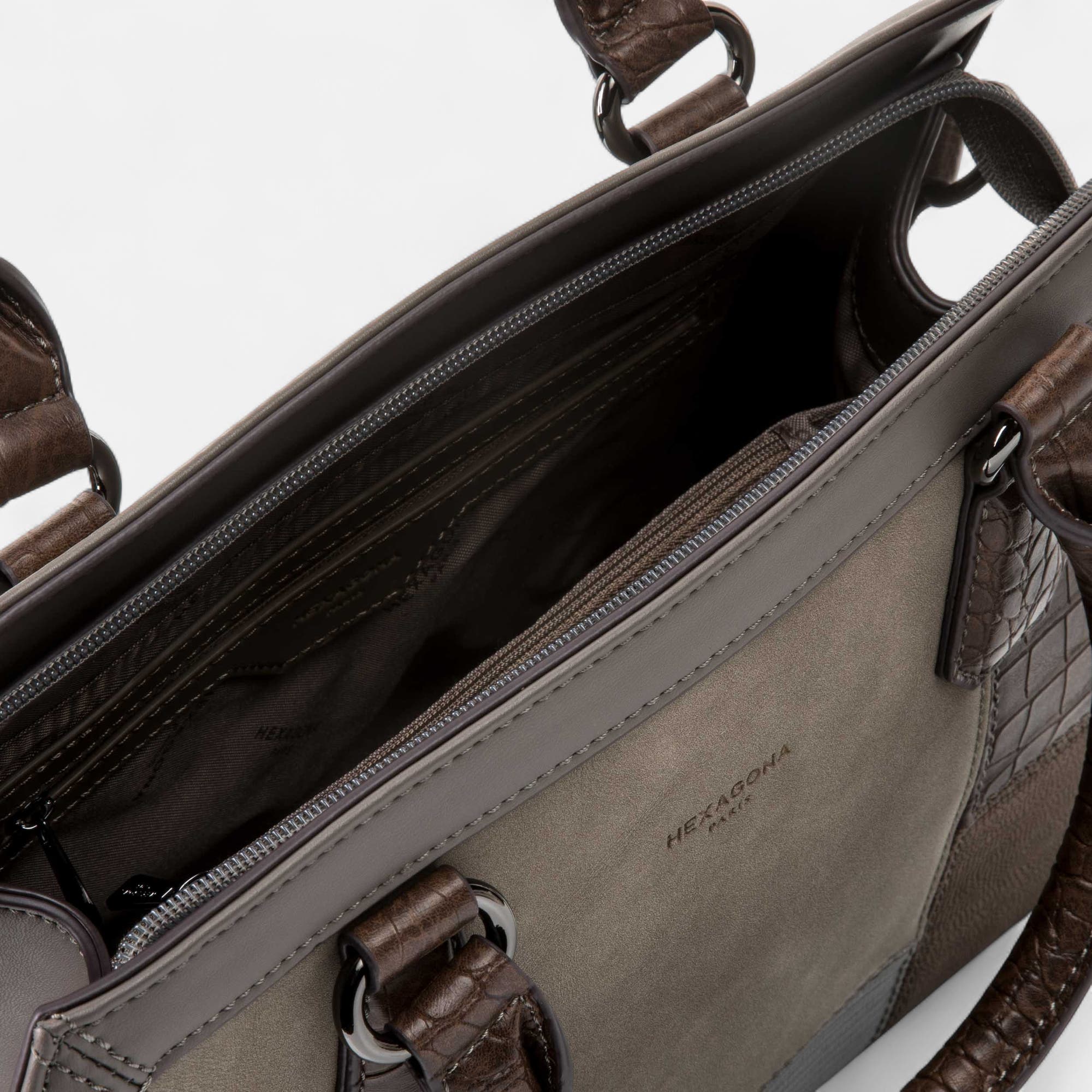 Sac à main taupe