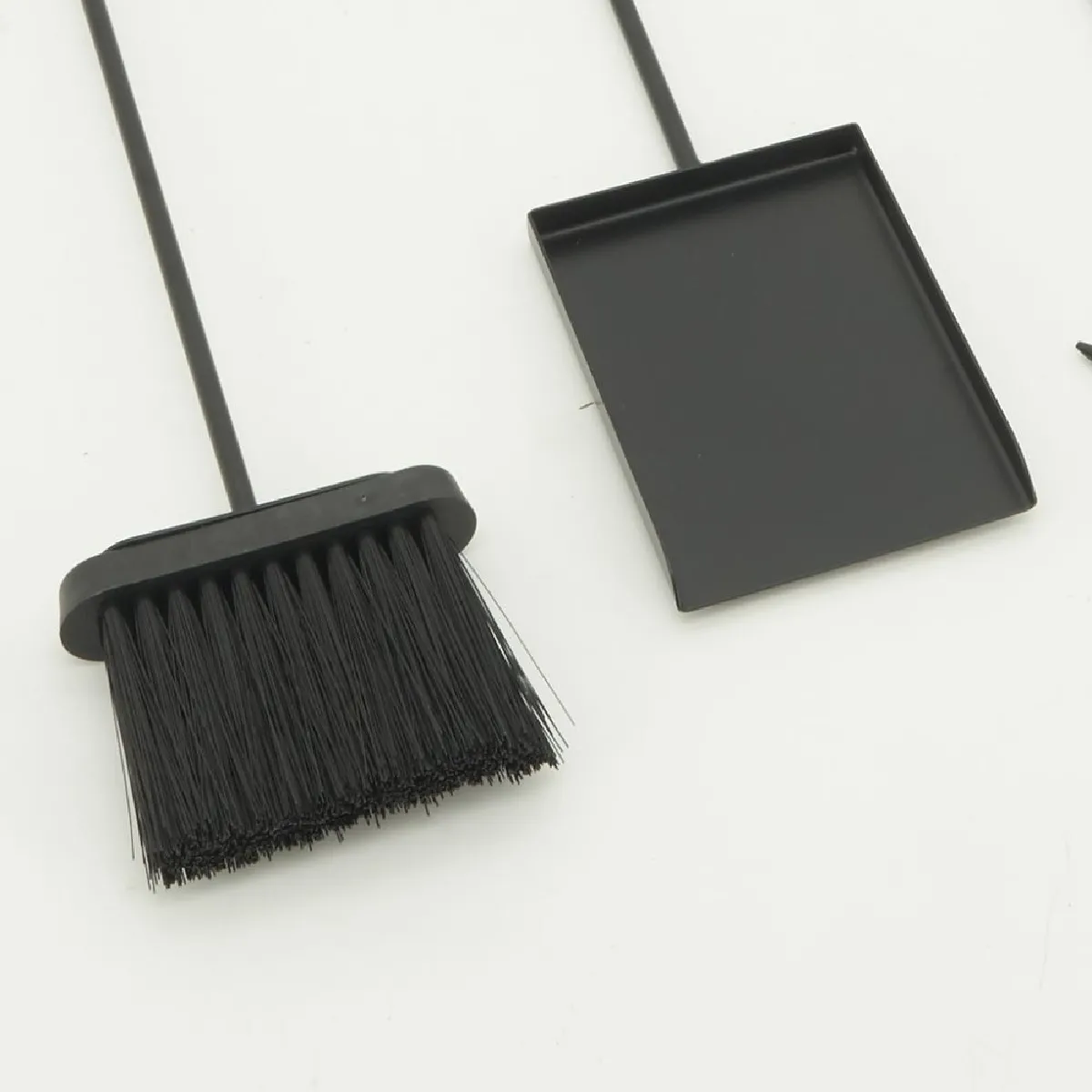 AUBRY GASPARD Porte-bûches + 4 accessoires - Métal noir