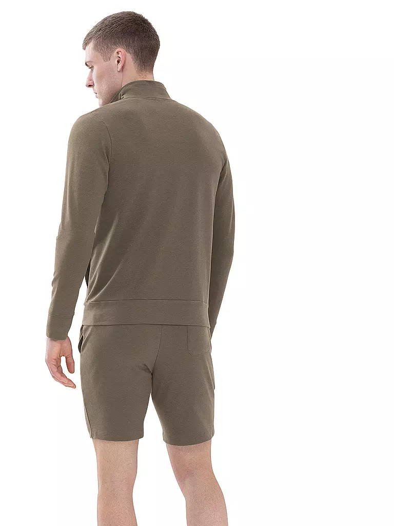 MEY Loungewear Jacke olive