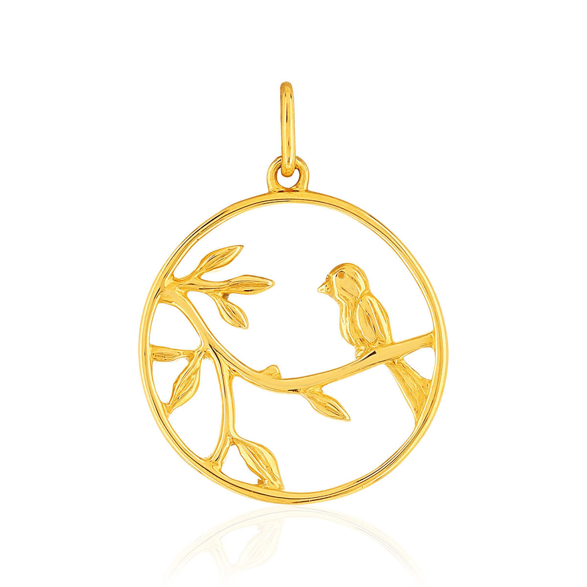 Pendentif or 375 jaune