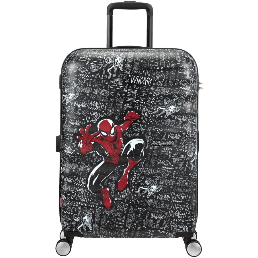 American Tourister Wavebreaker Marvel 4-Rollen-Trolley 67 cm Spiderman Sketch