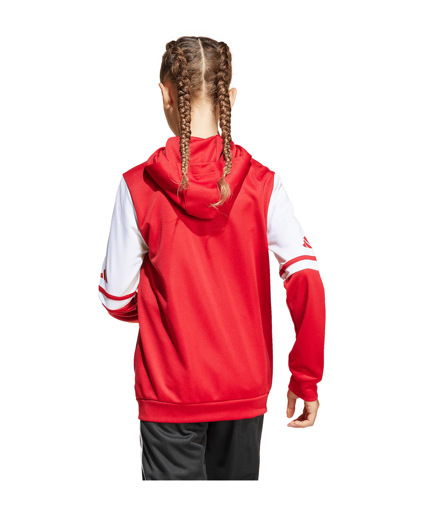 adidas Squadra 25 Kapuzenjacke Kids Rot