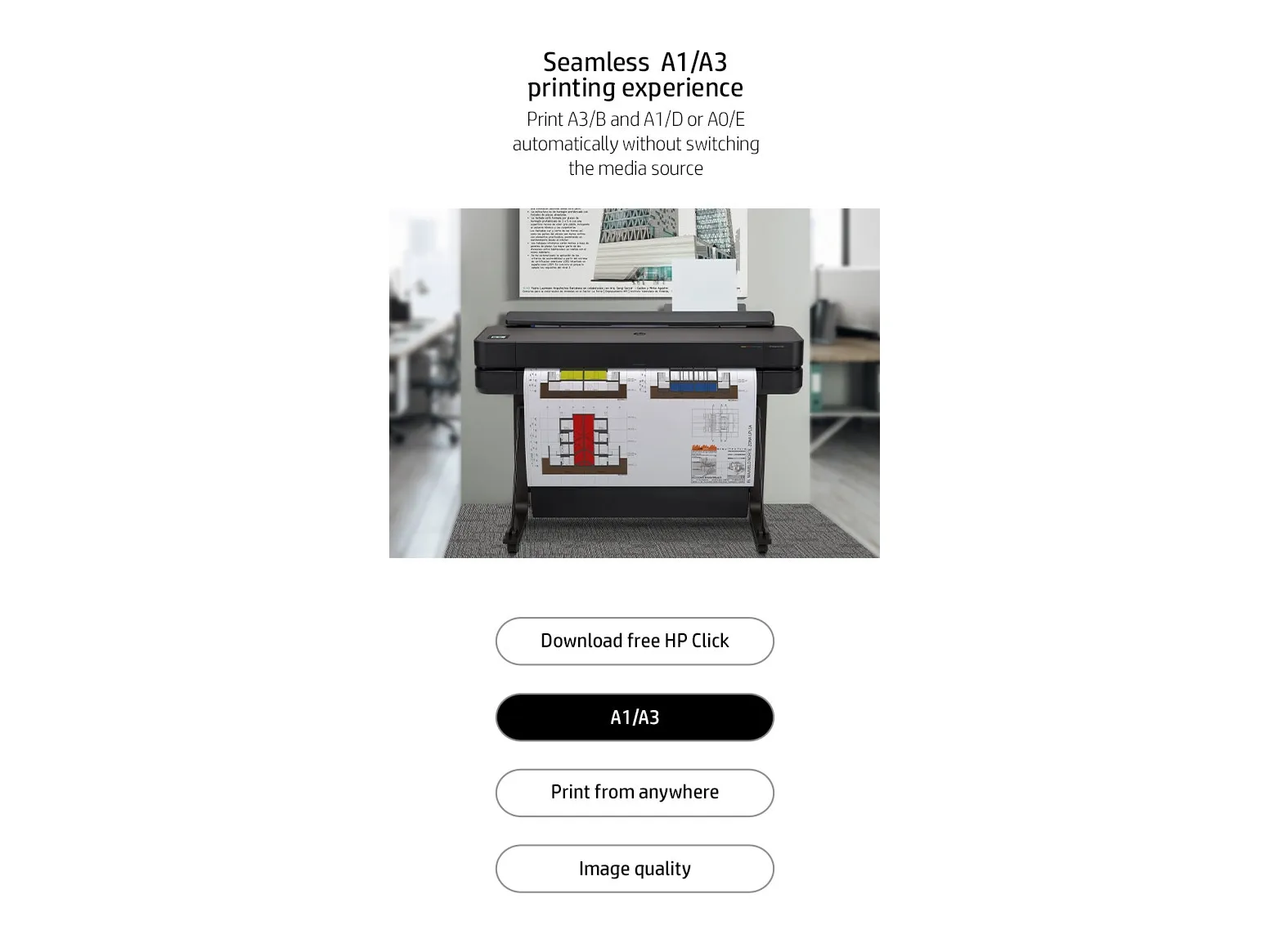 HP DesignJet T630 - 36