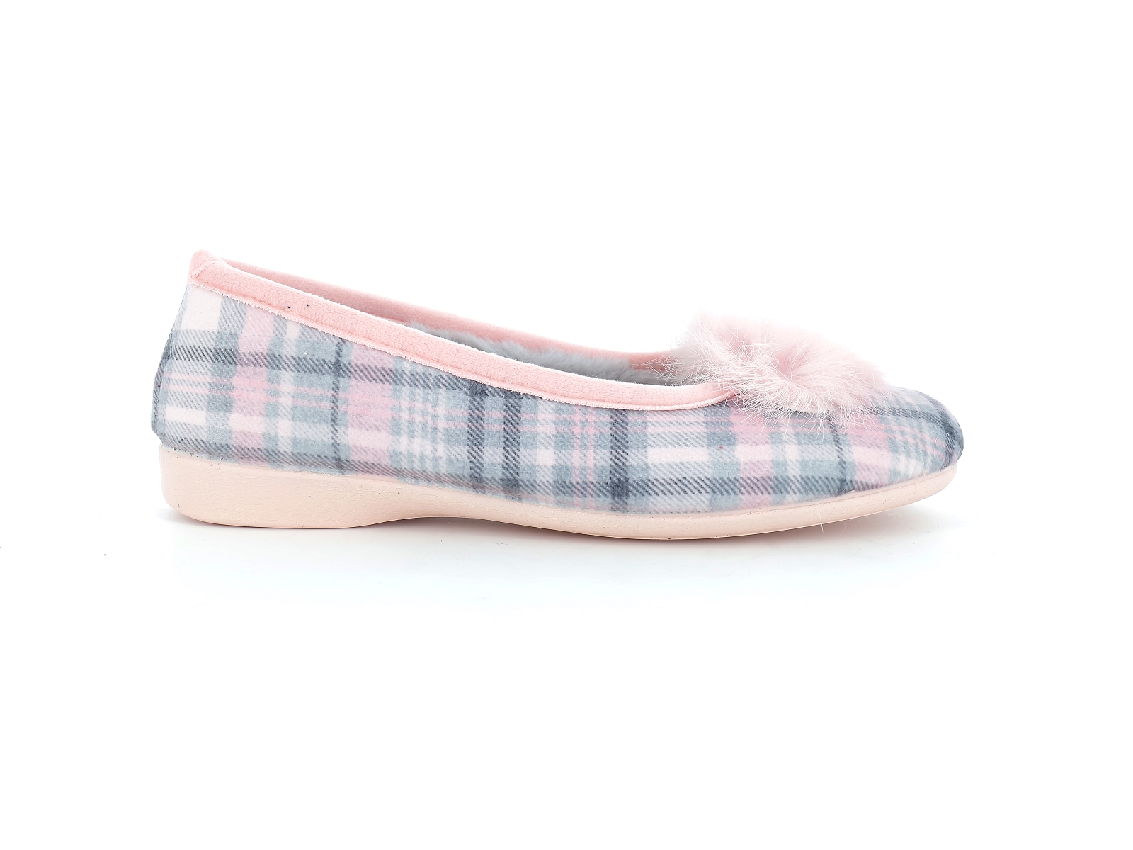 F brand-2385 Textile Gris-Rose